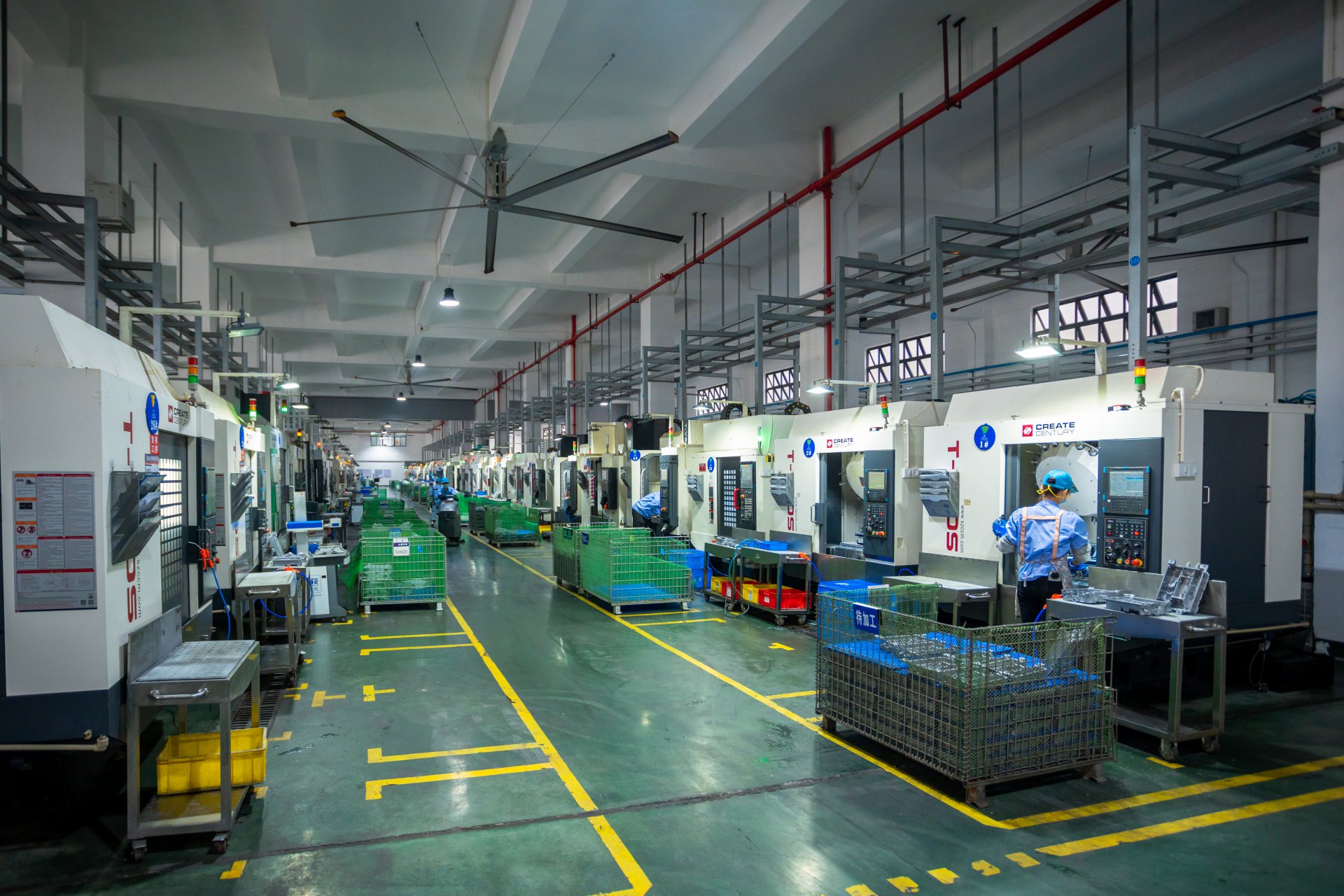 CNC加工車(chē)間